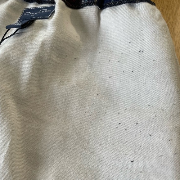 NWT Oscar de la Renta Plaid Tartan Wool Skirt, size 6 - Picture 6 of 7